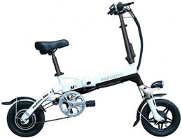 RDJM Fahrräder RDJM Ebike e-Bike, Elektrisches Fahrrad Faltbare elektrisches Fahrrad mit 250W Motor, 36V 6Ah Batterie Smart Display Doppelscheibenbremse und DREI Arbeitsmodi (Color : Black)