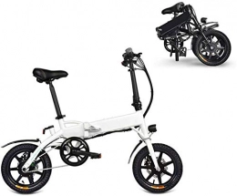 RDJM Fahrräder RDJM Ebike e-Bike, Erwachsene Folding Electric Bikes Komfort Fahrräder Hybrid Liegerad / Rennräder 14 Zoll, 250W 7.8Ah Lithium-Batterie, Aluminiumlegierung, Scheibenbremse for Erwachsene, Männer Frauen