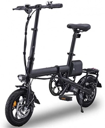 RDJM Elektrofahrräder RDJM Ebike e-Bike, Folding Electric Bike Leicht Faltbare Compact Ebike for Commuting & Freizeit, 350W 12-Zoll-36V Leicht mit LED-Scheinwerfer, Maximallast 100 kg