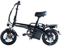 RDJM Fahrräder RDJM Ebike e-Bike, Folding Elektro-Fahrrad for Erwachsene, 14" Elektro-Fahrrad / Arbeitsweg Ebike mit 350W Motor, Removable 36VThe höchsten 28 Ah Wasser- und staubdicht Lithium-Batterie