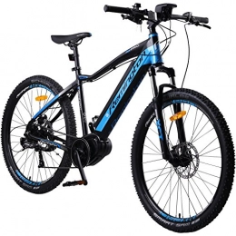 REMINGTON Elektrofahrräder REMINGTON MXPRO MTB E-Bike Mountainbike Pedelec Mittelmotor, Farbe:blau