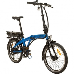 REMINGTON Fahrräder REMINGTON Urban Folder 20 Zoll Faltrad E-Bike Klapprad Pedelec StVZO Elektrofaltrad, Farbe:blau