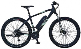 Rex Fahrräder REX Unisex – Erwachsene Graveler e9.4 E-MTB 27, 5" Elektrofahrrad, schwarz matt, RH 48 cm