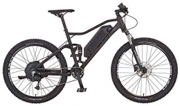 Rex Fahrräder REX Unisex – Erwachsene Graveler e9.7 E-MTB 27, 5" Elektrofahrrad, schwarz matt, RH 48 cm