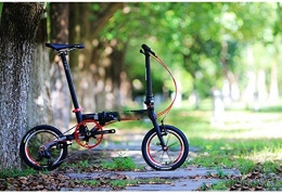 RVTYR Fahrräder RVTYR Fahrrad, faltendes Fahrrad Aluminium-Fahrrad 14" 16" V Brake 3 Speed ​​9T 13T 17T Minivelo Mini Velo Bike Urban Commuter Fahrrad Faltbare Load Bearing 100Kg Elektro klapprad