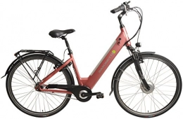 SAXONETTE Fahrräder SAXONETTE Comfort Plus 28" mit integrierter Rahmenakku (Rosegold)
