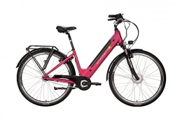 SAXONETTE Fahrräder SAXONETTE Comfort Plus 4.0 E-Bike - 45cm - 11, 6 Ah Akku Shimano Nexus 7-Gang (Beere matt)