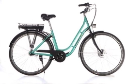 SAXONETTE Fahrräder SAXONETTE Fashion Plus 28" Retro E-Bike 11, 6 Ah 7-Gang Shimano Pedelec Elektrofahrrad (Mint)