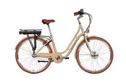 SAXONETTE Fahrräder Saxonette Style Plus 2.0-28'' Retro E-Bike Pedelec 7 Gang (Coffee Creme glänzend)
