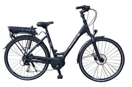 SAXONETTE Fahrräder SAXONETTE Urbano E-Bike Pedelec Elektrofahrrad m. Bosch Active Line, Shimano 9G, hydraulische Scheibenbremsen (Rahmenhöhe 45cm)