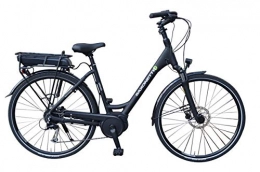 SAXONETTE Fahrräder SAXONETTE Urbano E-Bike Pedelec Elektrofahrrad m. Bosch Active Line, Shimano 9G, hydraulische Scheibenbremsen (Rahmenhöhe 50cm)