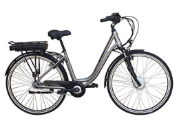 SAXXX Fahrräder SAXXX AXXX City Light Plus E-Bike Pedlec 10, 4Ah Akku Shimano Nexus 7-Gang m.Rücktritt (Silber)