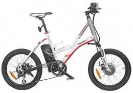 SAXXX Elektrofahrräder SAXXX City Link E-Bike E-Kompaktrad 20" Vorderradmotor 8, 8Ah Shimano 8Gang