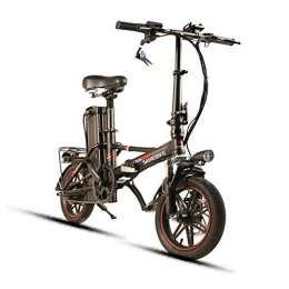 SHIJING Elektrofahrräder SHIJING Samebike faltbares Aluminiumlegierung elektronisches Fahrrad 48V8AH Folding Electric Bike 14" * 1.95" Reifen LCD Display Bike