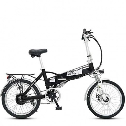 Shiyajun Elektrofahrräder Shiyajun E-Bike, Kleinwagen, zusammenklappbar, Mobilitätsbatterie, Mini-Lithiumbatterie, ultraleichtes Moped-36V schwarz / Single Speed