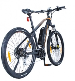 smartEC Fahrräder smartEC Hill-28M Mountainbike E-Bike Pedelec, 28 Zoll, Mittelmotor, 7 Gänge, Reichweite 80 km, Li-Ion-Akku 36V / 250 Watt, Downhill, 5 Motor-Unterstützungsstufen