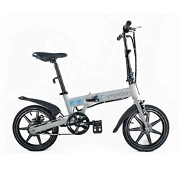 SMARTGYRO Fahrräder SMARTGYRO Art: Uni Ebike Silver Klappbares Elektrofahrrad, 16-Zoll-Räder, 4400 mAh, 24 V Lithium-Akku, silberfarben, Silber, L