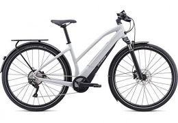SPECIALIZED Fahrräder SPECIALIZED Turbo Vado 4.0 Step-Through 2020 | E-Bike | Elektrofahrrad | Trekkingbike mit E-Motor, Rahmengre:L, Farbe:Dove Grey / Black / Liquid Silver