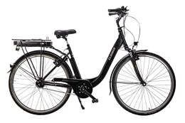 SPRICK Fahrräder Sprick E Bike Climber Elektro Fahrrad City Pedelec Shimano Mittelmotor 36V, 12350114-2205, 48cm, Schwarz matt