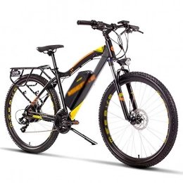 SXC Fahrräder SXC 27, 5 Zoll E-Bike Mountainbike, 48V400W Hochgeschwindigkeits-Exportmotor mit Heckantrieb, 48V13AH 624W Lithiumbatterie, Federgabel aus Aluminiumlegierung