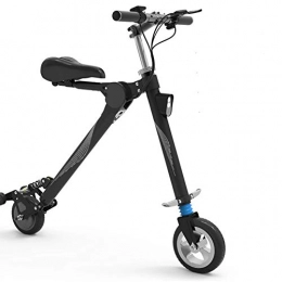 T.Y Elektrofahrräder T.Y Faltender elektrischer Auto-Erwachsen-Roller-kleines Minigeneration, die Roller-Lithium-Batterie-Mnner und Frauen-Fahrrad-Schwarzes fhrt