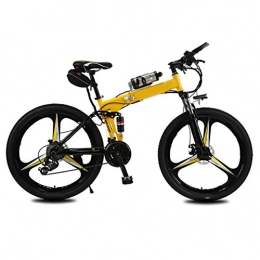 TCYLZ Fahrräder TCYLZ Elektrisches Mountainbike, 250W 26 '' Elektrofahrrad mit Abnehmbarer 36V 6, 8 Ah Lithium-Ionen-Batterie, 21-Gang-Schalthebel, Weiß