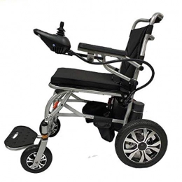 Tengda Intelligente Vierradelektrofahrzeug, 36V Elektro-Rollstuhl Mit Stoßabsorbierenden Klapproller (Silber)