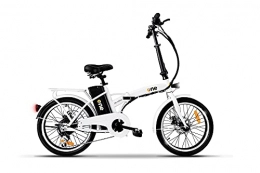The One Fahrräder the one Elektrofahrrad, faltbar, 20 Zoll, 250 W, Easy Shining White, Unisex, Erwachsene, Keine Größe