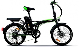 The One Fahrräder the one, Foldable City Bike, Unisex, Erwachsene, Black-Green, Keine Größe