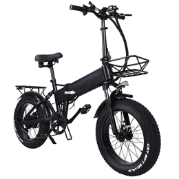 TODIMART Fahrräder TODIMART E Bike Fat Reifen 20"* 4" Mit 48V 15Ah Batterie, E-Bike für Herren und Damen, Long Range 60-80KM City Elektrofahrrad