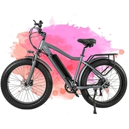 TODIMART Elektrofahrräder TODIMART E-Bike Mountainbike Erwachsenen Elektrofahrrad Mit Großen Reifen 26 * 4.0, Starke Leistung Motor Batterie 48V, 17Ah