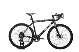 Generic Fahrräder Torm S elektrisches Rennrad für Herren 28'' - Elektrisches Fahrrad für Erwachsene. 9 Gänge, 36V 7Ah Akku. Shimano-Teile. (M, Matte Black Art)