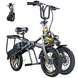 TTFGG Fahrräder TTFGG 36V 250W Elektro Faltbares E-Bike Elektrofahrräder, 7.8A Lithium Batterie Mountainbike, 14 Zoll Große Kapazität Pedelec Mit Lithium-Akku Und Ladegerät