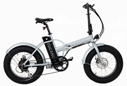 Tucano Bikes Fahrräder Tucano Bikes Monster 20. Elektrofahrrad 20 Motor Geschwindigkeit: 500W-48V : 33km / h : 48V 12Ah Akku (Silber).
