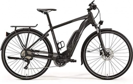 Unbekannt Fahrräder Unbekannt Merida Espresso 600 EQ E-Bike 500Wh E-Trekkingbike Elektrofahrrad Black / Silver 2019 RH 51 cm / 28 Zoll