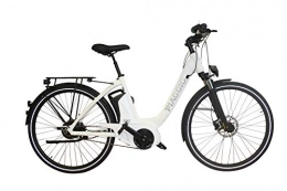 Unbekannt Elektrofahrräder Unbekannt Piaggio Wi-Bike Comfort City E-Bike Damen Wave 28 Zoll 50 cm, City Elektrofahrrad, Pedelec E-Fahrrad, Weiß