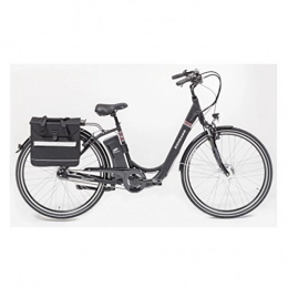 Unbekannt Fahrräder Unbekannt Zündapp Green 3.0 E-Bike | 28 Zoll | 36V | schwarz matt | 2 Akkus + Packtasche | 7 Gang Shimano Nexus Nabenschaltung | Vorderradmotor 250 W | Anfahrhilfe