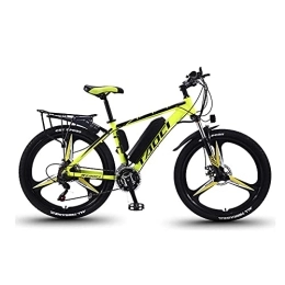 TAOCI Fahrräder UNOIF 26-Zoll-Elektro-Fahrrad Mountainbike 36V 13Ah Abnehmbare Lithium-Batterie PAS Vorne Und Hinten Scheibenbremse, Black Yellow