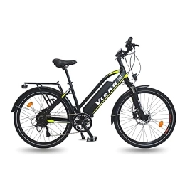 URBANBIKER Elektrofahrräder Urbanbiker Trekking E Bike Viena Blau / Gelb, Motor 250W, herausnehmbarer Lithium Akku 840 WH (48v 17, 5Ah), für Damen und Herren, All Terrain E-Bike (26, Gelb)