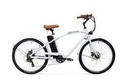Varaneo Fahrräder Varaneo E-Bike Beachcruiser Elektrofahrrad Lithium-Ionen-Akku 36V 250W 25 km / h 374 Wh Pedelec Aluminiumrahmen Weiß 7 Gang Kenda Bereifung