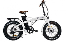 Varaneo Fahrräder Varaneo E-Bike Dinky Klapprad Fat Tyre-Look Elektrofahrrad 25 km / h 561Wh Pedelec 7 Gang (Weiß)