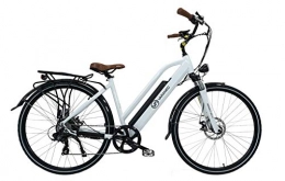 Varaneo Fahrräder Varaneo E Bike Trekkingrad 250W 25km / h 522Wh Weiß Pedelec 7 Gang Aluminium (Damen)