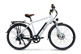 Varaneo Fahrräder Varaneo E Bike Trekkingrad 250W 25km / h 522Wh Weiß Pedelec 7 Gang Aluminium (Herren)