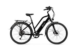 Varaneo Elektrofahrräder Varaneo E Bike Trekkingrad S Damen Schwarz 250W 25km / h 522Wh Pedelec 9 Gang Aluminium