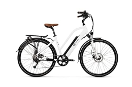 Varaneo Elektrofahrräder Varaneo E Bike Trekkingrad S Damen Weiß 250W 25km / h 522Wh Pedelec 9 Gang Aluminium