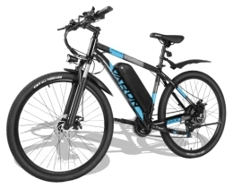 VARUN Elektrofahrräder VARUN E-Bike Damen Herren E-Mountainbike Aluminiumlegierung 27.5 Zoll Elektrofahrrad mit 250W 48V 12.5Ah(360WH) Abnehmbarer Lithium-Ionen-Akku