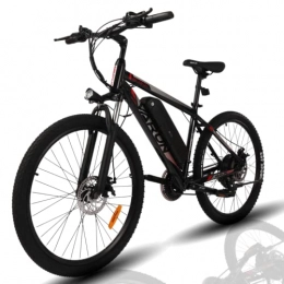 VARUN Elektrofahrräder VARUN E Bike E-Mountainbike Alu 26 Zoll für Herren Damen | Shimano 21 Gänge-Schaltung | EU-konform Elektrofahrräder 250W Motor für 25 km / h | Pedelec Trekking Bike mit 10.4Ah Abnehmbar Batterie