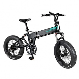 VBARV Fahrräder VBARV Zusammenklappbares elektrisches Mountainbike，250 W Motor Shimano 7-Gang-Umwerfer 12, 5 Ah Lithiumbatterie 3-Modus-LCD-Display und 20-Zoll-Räder 4-Zoll-Fettreifen