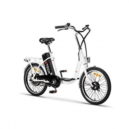 Lunex Fahrräder VELECO Elektrofahrrad ZT-07 Camp 25km / h 250W Stadtfahrrad (Weiß)