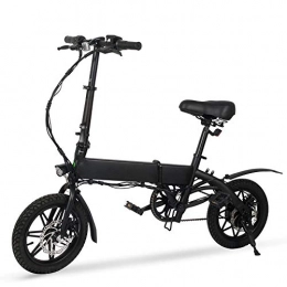  Elektrofahrräder Venisymlis Elektrofahrrad Klapprad Elektrofahrräder Klappräder Faltrad 250W elektrisches Fahrrad E-Bike mit 7, 5 Ah Batterie, 14 Zoll, für Jugendliche und Erwachsene